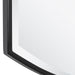 Shield Mirror Satin Black-Mirrors/Pictures-Uttermost-Lighting Design Store
