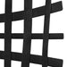 Gridlines Wall Decor Matte Black-Mirrors/Pictures-Uttermost-Lighting Design Store