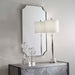 Lennox Mirror Stainless Steel-Mirrors/Pictures-Uttermost-Lighting Design Store