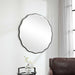 Aneta Mirror Satin Black-Mirrors/Pictures-Uttermost-Lighting Design Store