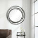 Whirlwind Mirror Satin Black-Mirrors/Pictures-Uttermost-Lighting Design Store