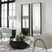 Kahn Mirror Matte Black-Mirrors/Pictures-Uttermost-Lighting Design Store