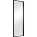 Kahn Mirror Matte Black-Mirrors/Pictures-Uttermost-Lighting Design Store