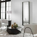 Kahn Mirror Matte Black-Mirrors/Pictures-Uttermost-Lighting Design Store