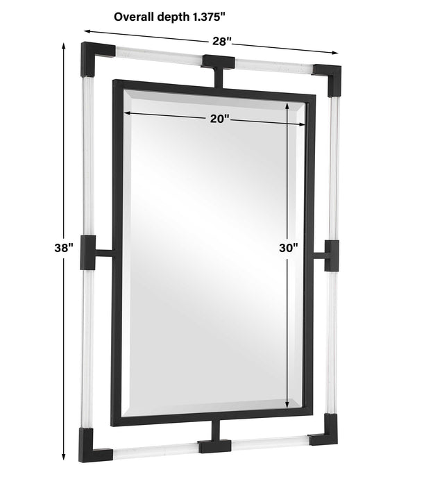 Balkan Mirror Forged Iron-Mirrors/Pictures-Uttermost-Lighting Design Store