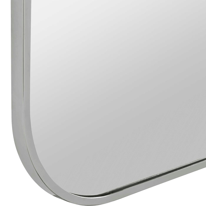 Taft Mirror Polished Nickel-Mirrors/Pictures-Uttermost-Lighting Design Store