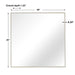 Alexo Mirror Brushed Silver-Mirrors/Pictures-Uttermost-Lighting Design Store