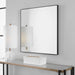 Alexo Mirror Matte Black-Mirrors/Pictures-Uttermost-Lighting Design Store