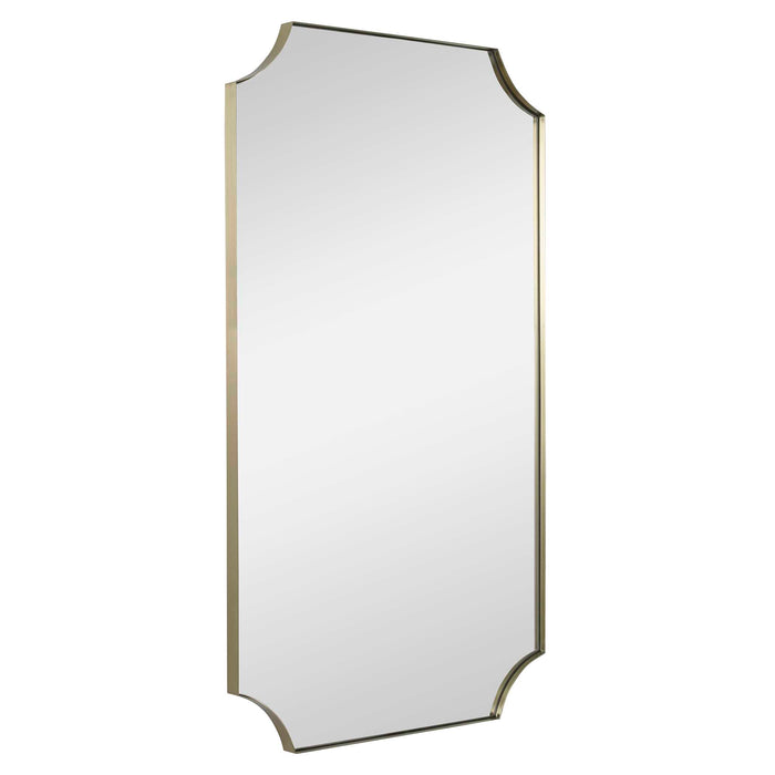 Lennox Mirror Stainless Steel-Mirrors/Pictures-Uttermost-Lighting Design Store