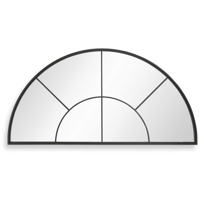 Rousseau Mirror Wrought-iron Black-Mirrors/Pictures-Uttermost-Lighting Design Store