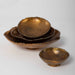 Lucky Wall Bowls, S/4 Vintage Brass-Mirrors/Pictures-Uttermost-Lighting Design Store