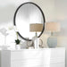 Dawsyn Mirror Aged Black-Mirrors/Pictures-Uttermost-Lighting Design Store