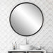Dawsyn Mirror Aged Black-Mirrors/Pictures-Uttermost-Lighting Design Store