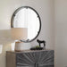 Cashel Mirror Satin Black-Mirrors/Pictures-Uttermost-Lighting Design Store