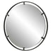 Cashel Mirror Satin Black-Mirrors/Pictures-Uttermost-Lighting Design Store