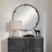 Cashel Mirror Satin Black-Mirrors/Pictures-Uttermost-Lighting Design Store