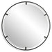 Cashel Mirror Satin Black-Mirrors/Pictures-Uttermost-Lighting Design Store