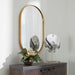 Varina Mirror Antiqued Gold Leaf-Mirrors/Pictures-Uttermost-Lighting Design Store