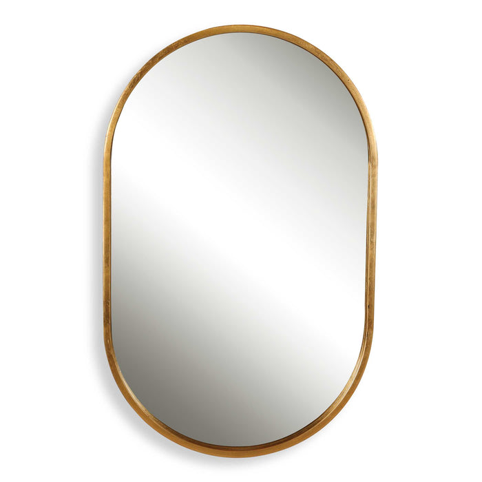 Varina Mirror Antiqued Gold Leaf-Mirrors/Pictures-Uttermost-Lighting Design Store