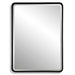 Crofton Mirror Satin Black-Mirrors/Pictures-Uttermost-Lighting Design Store
