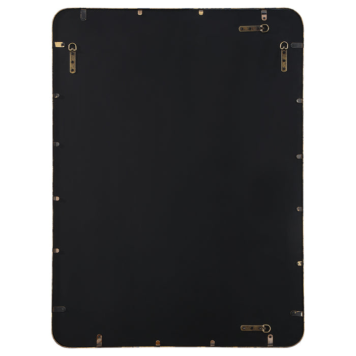 Crofton Mirror Antiqued Gold Leaf-Mirrors/Pictures-Uttermost-Lighting Design Store