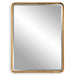 Crofton Mirror Antiqued Gold Leaf-Mirrors/Pictures-Uttermost-Lighting Design Store