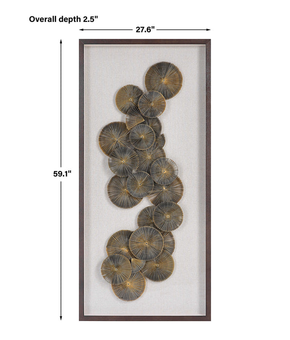 The Times Wall Art Dark Walnut-Mirrors/Pictures-Uttermost-Lighting Design Store