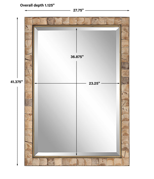 Cocos Mirror Dark Gold-Mirrors/Pictures-Uttermost-Lighting Design Store