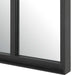Camber Mirror Satin Black-Mirrors/Pictures-Uttermost-Lighting Design Store