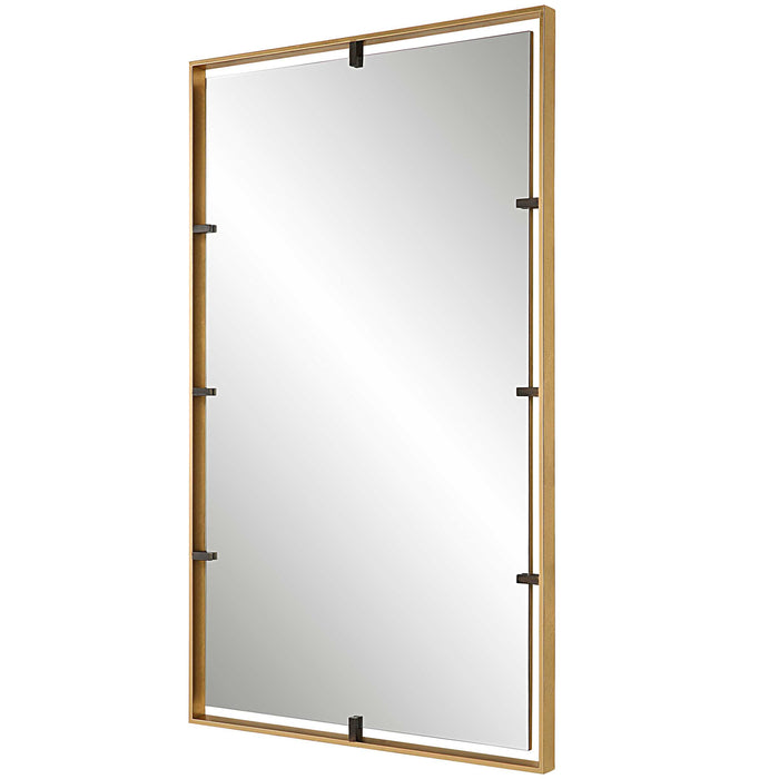 Egon Mirror Gold-Mirrors/Pictures-Uttermost-Lighting Design Store