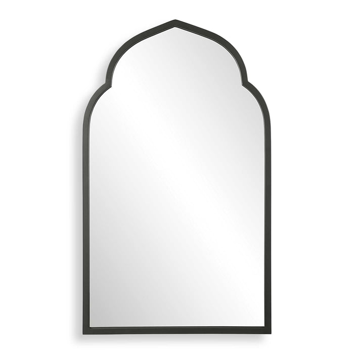 Kenitra Mirror Matte Black-Mirrors/Pictures-Uttermost-Lighting Design Store