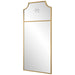 Caddington Mirror Satin Brushed Brass-Mirrors/Pictures-Uttermost-Lighting Design Store