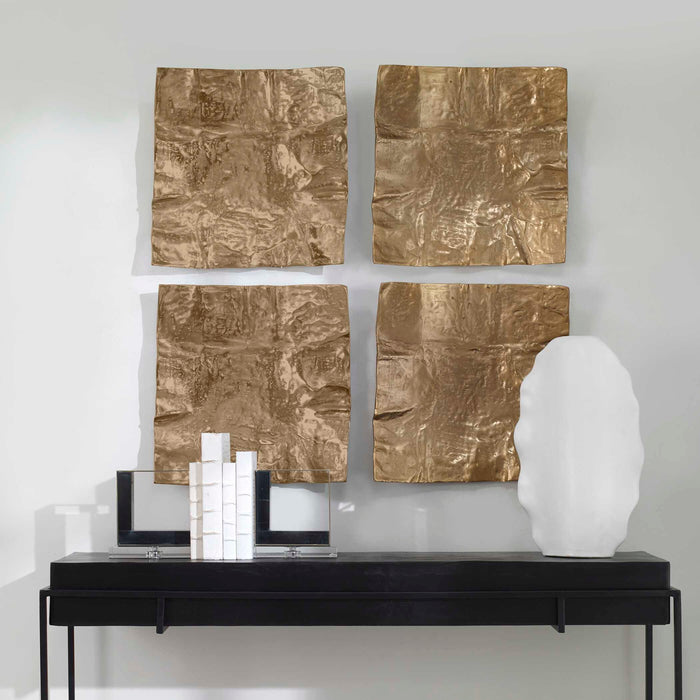 Archive Wall Decor Brass-Mirrors/Pictures-Uttermost-Lighting Design Store