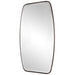 Canillo Mirror Distressed Dark Bronze-Mirrors/Pictures-Uttermost-Lighting Design Store