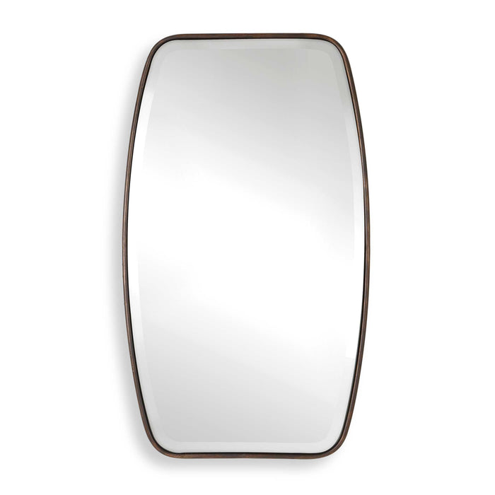 Canillo Mirror Distressed Dark Bronze-Mirrors/Pictures-Uttermost-Lighting Design Store
