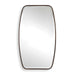 Canillo Mirror Distressed Dark Bronze-Mirrors/Pictures-Uttermost-Lighting Design Store