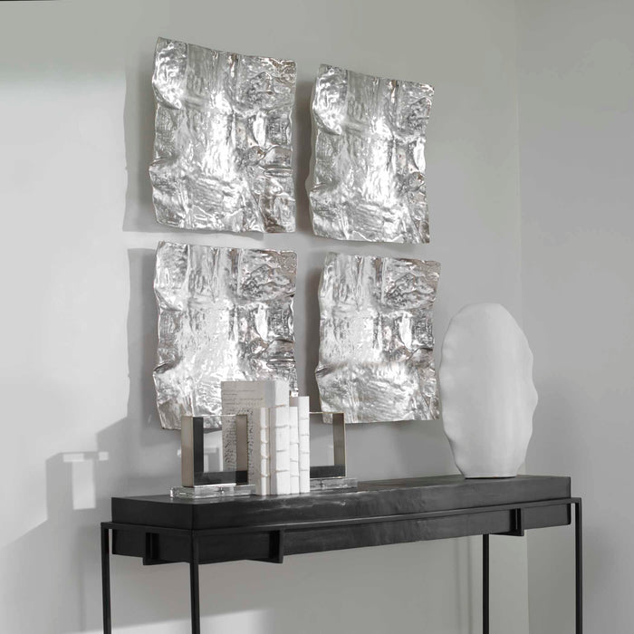 Archive Wall Decor Nickel-Mirrors/Pictures-Uttermost-Lighting Design Store