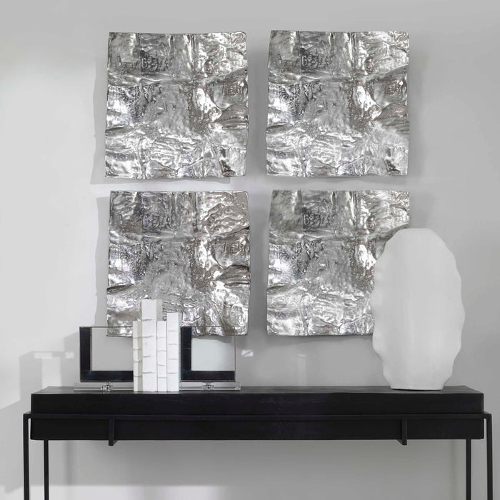 Archive Wall Decor Nickel-Mirrors/Pictures-Uttermost-Lighting Design Store