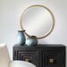 Taza Mirror Gold Leaf-Mirrors/Pictures-Uttermost-Lighting Design Store