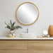 Taza Mirror Gold Leaf-Mirrors/Pictures-Uttermost-Lighting Design Store