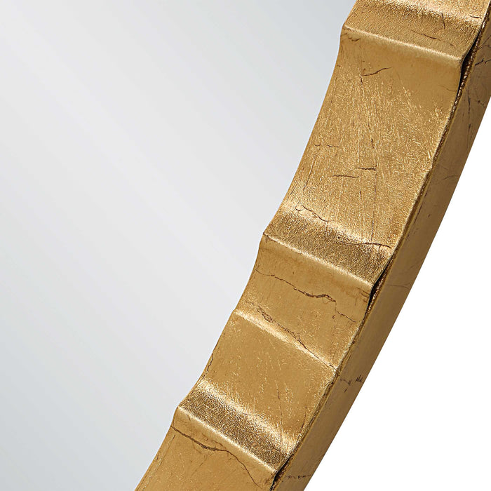 Dandridge Mirror Gold Leaf-Mirrors/Pictures-Uttermost-Lighting Design Store