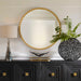 Dandridge Mirror Gold Leaf-Mirrors/Pictures-Uttermost-Lighting Design Store