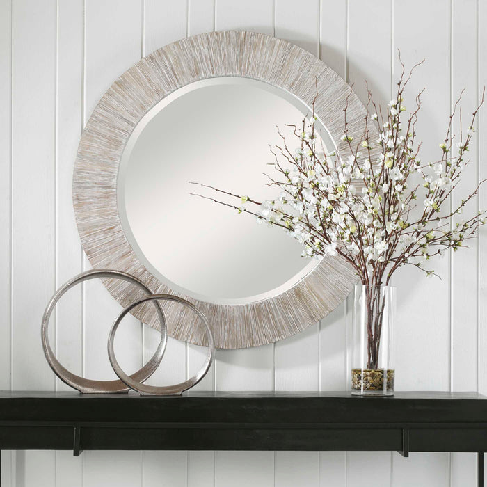 Repose Mirror Natural Bamboo-Mirrors/Pictures-Uttermost-Lighting Design Store