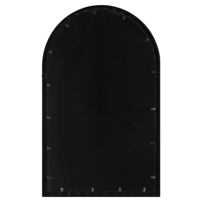 Dandridge Mirror Matte Black-Mirrors/Pictures-Uttermost-Lighting Design Store