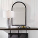 Dandridge Mirror Matte Black-Mirrors/Pictures-Uttermost-Lighting Design Store