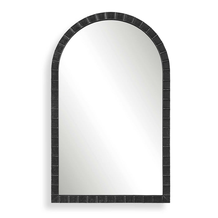 Dandridge Mirror Matte Black-Mirrors/Pictures-Uttermost-Lighting Design Store
