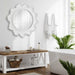 Sea Coral Mirror Matte White-Mirrors/Pictures-Uttermost-Lighting Design Store