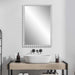 Serna Mirror Matte White-Mirrors/Pictures-Uttermost-Lighting Design Store