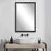 Serna Mirror Satin Black-Mirrors/Pictures-Uttermost-Lighting Design Store