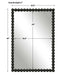 Serna Mirror Satin Black-Mirrors/Pictures-Uttermost-Lighting Design Store